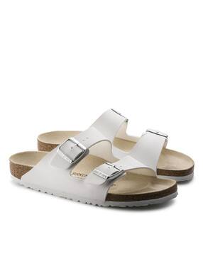 birkenstock 2 strap white