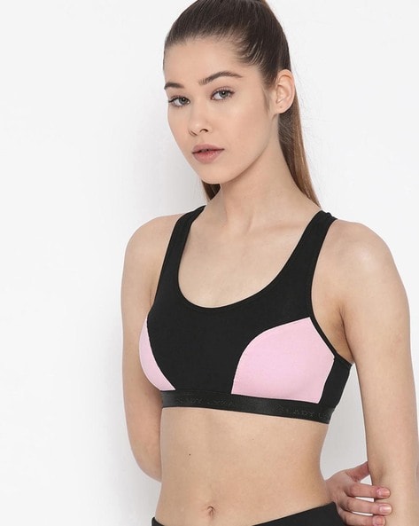 Pack of 2 Panelled Sports Bras