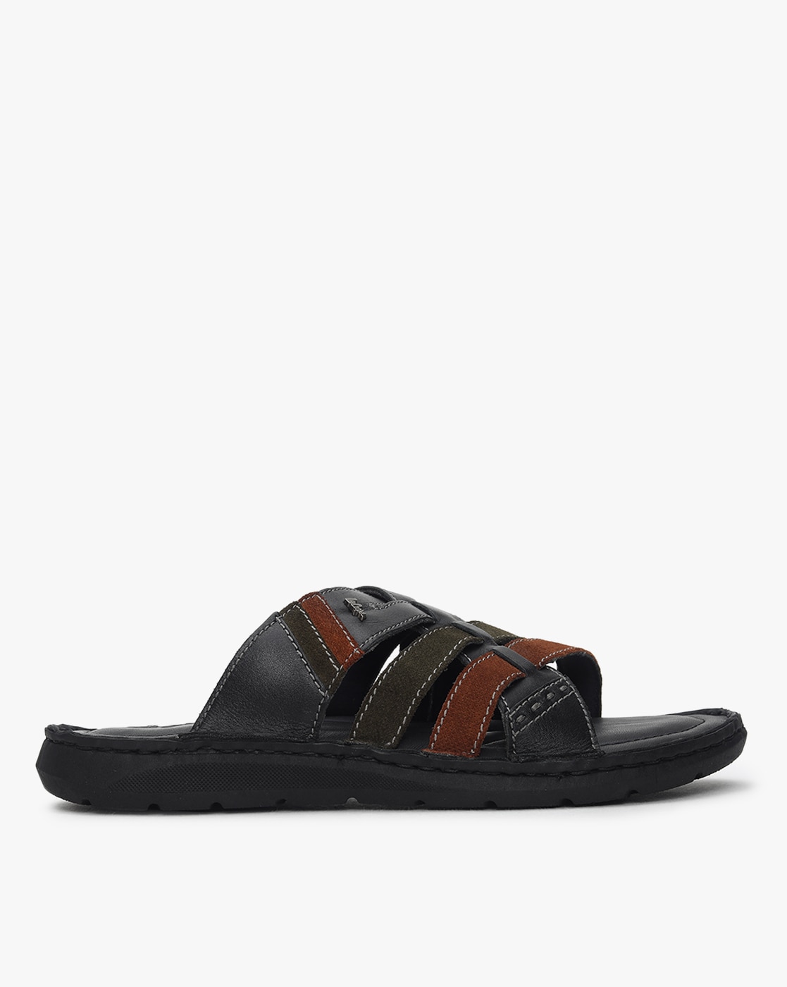 Buy Black Sandals for Men by Carlton London Online | Ajio.com