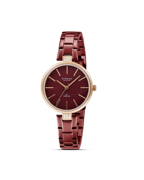 Buy IBSO Men Burgundy Analogue Watch B2222GMR - Watches for Men 2238577 |  Myntra - Price History