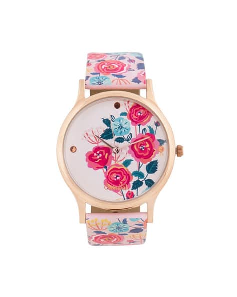 pink watch for ladies