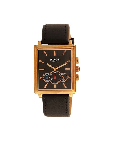 Leather Watches: Buy Leather Strap Watches for Men & Women | Foce India