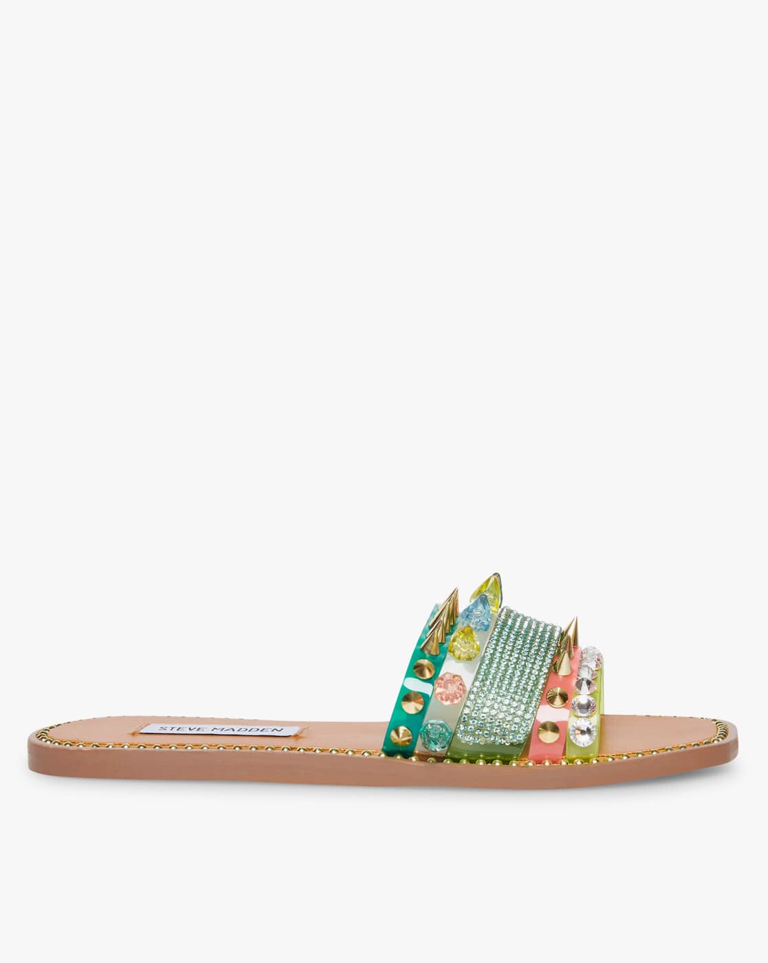 Buy Multicoloured Flat Sandals for Women by STEVE MADDEN Online | Ajio.com