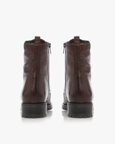 Prestone Lace-Up Mid-Calf Boots