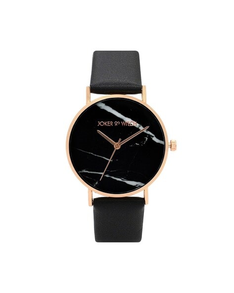 Joker & Witch Casual Analogue Women's Watch(Black Dial Rose Gold Colored  Strap)-JWBS82 : Amazon.in: Watches