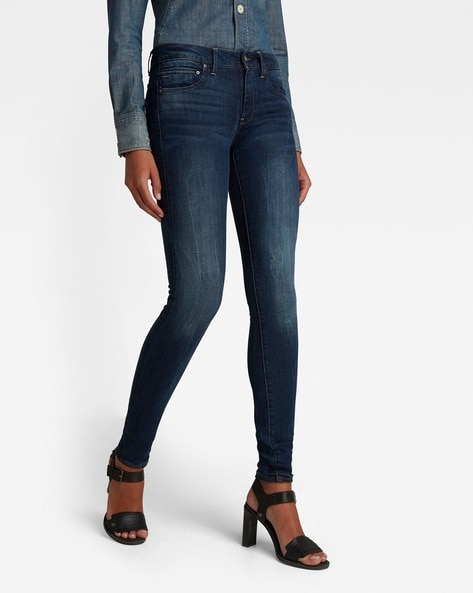 Skinny Fit Ankle Length Jeans