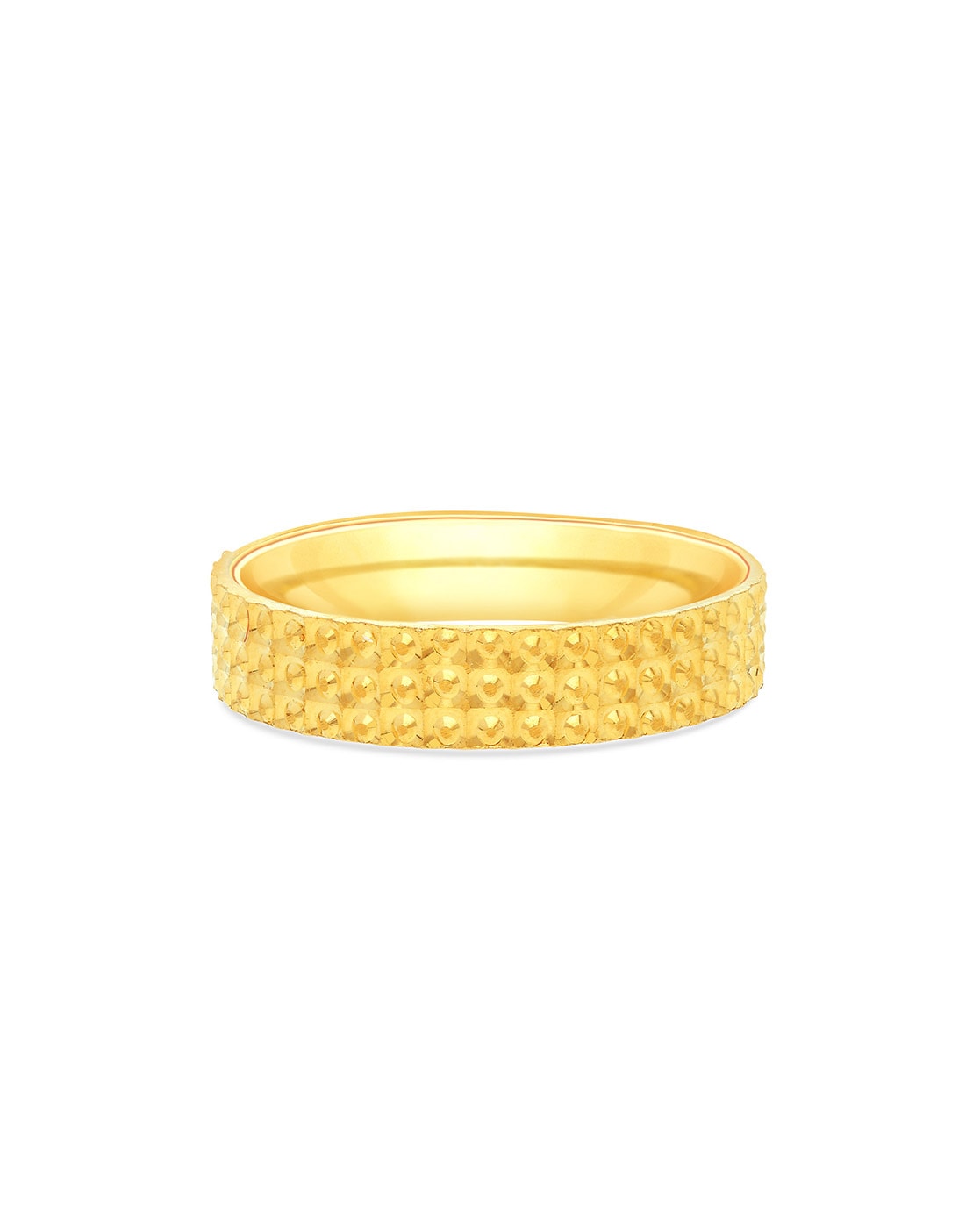 Plain Strip Design Male Gold Ring 02-10 - SPE Gold