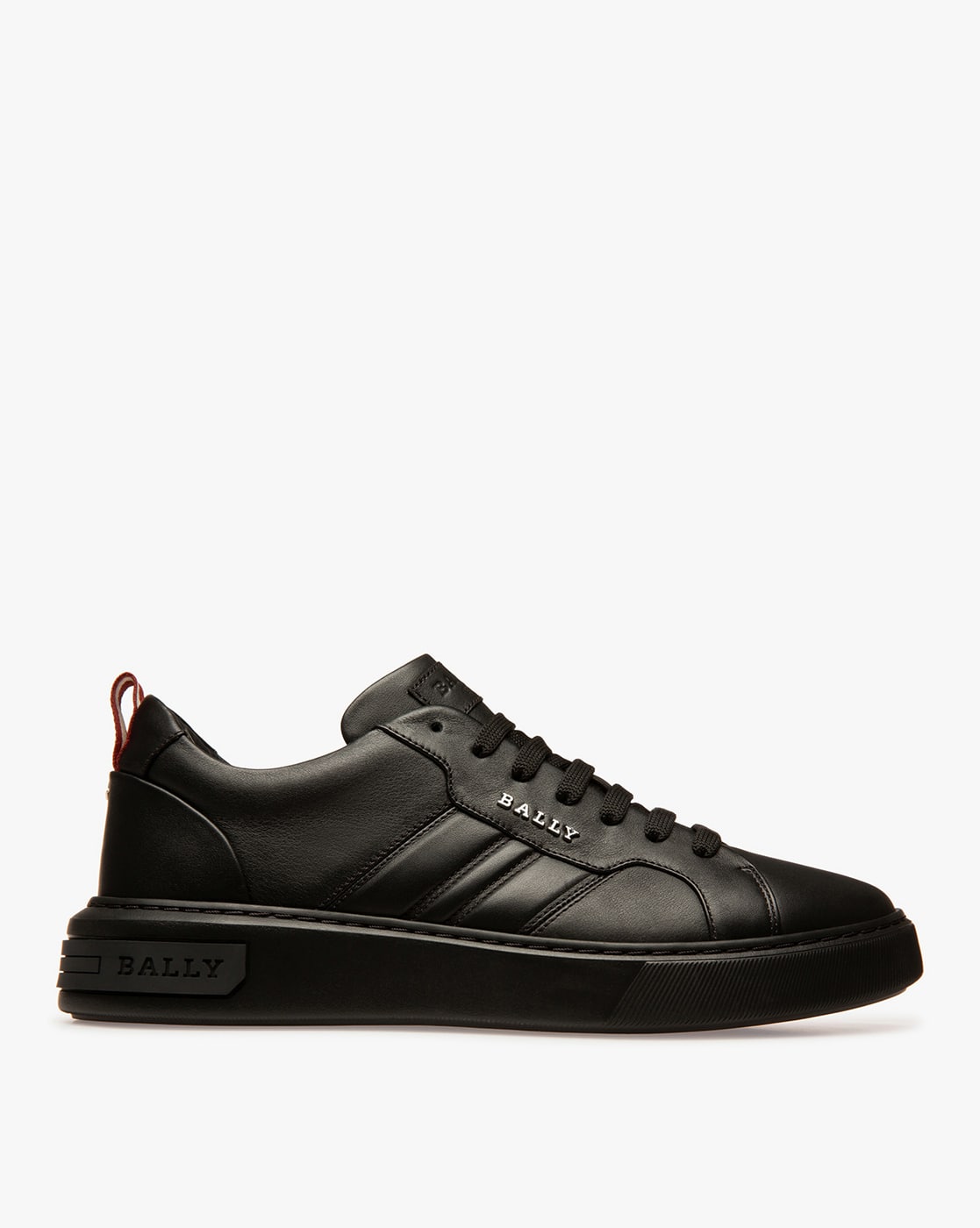 Bally black leather sneakers size -US 12D Vintage Bally Black & Bows Leather Ballet Flats W/ Gold  main image 2