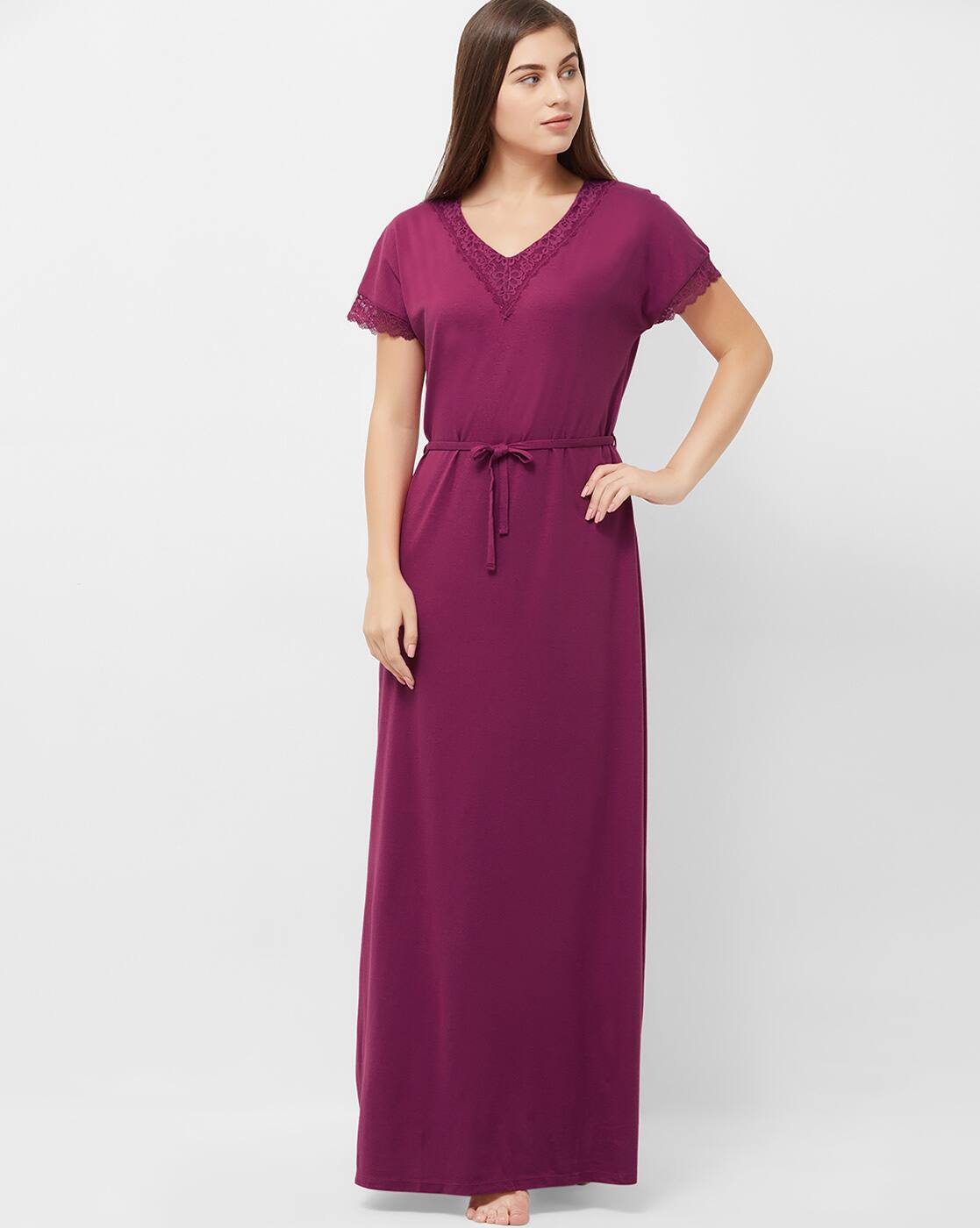 Burgundy Nightshirts\u0026Nighties for Women 