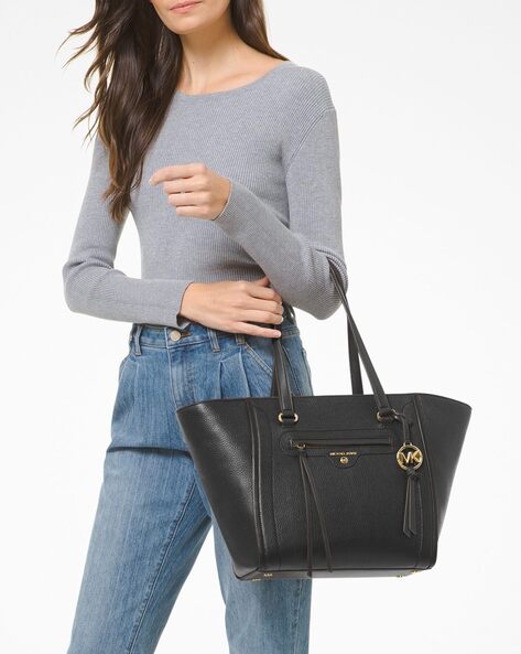 Carine Medium Logo Tote Bag