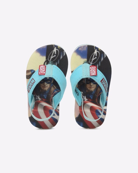 Captain america best sale flip flops