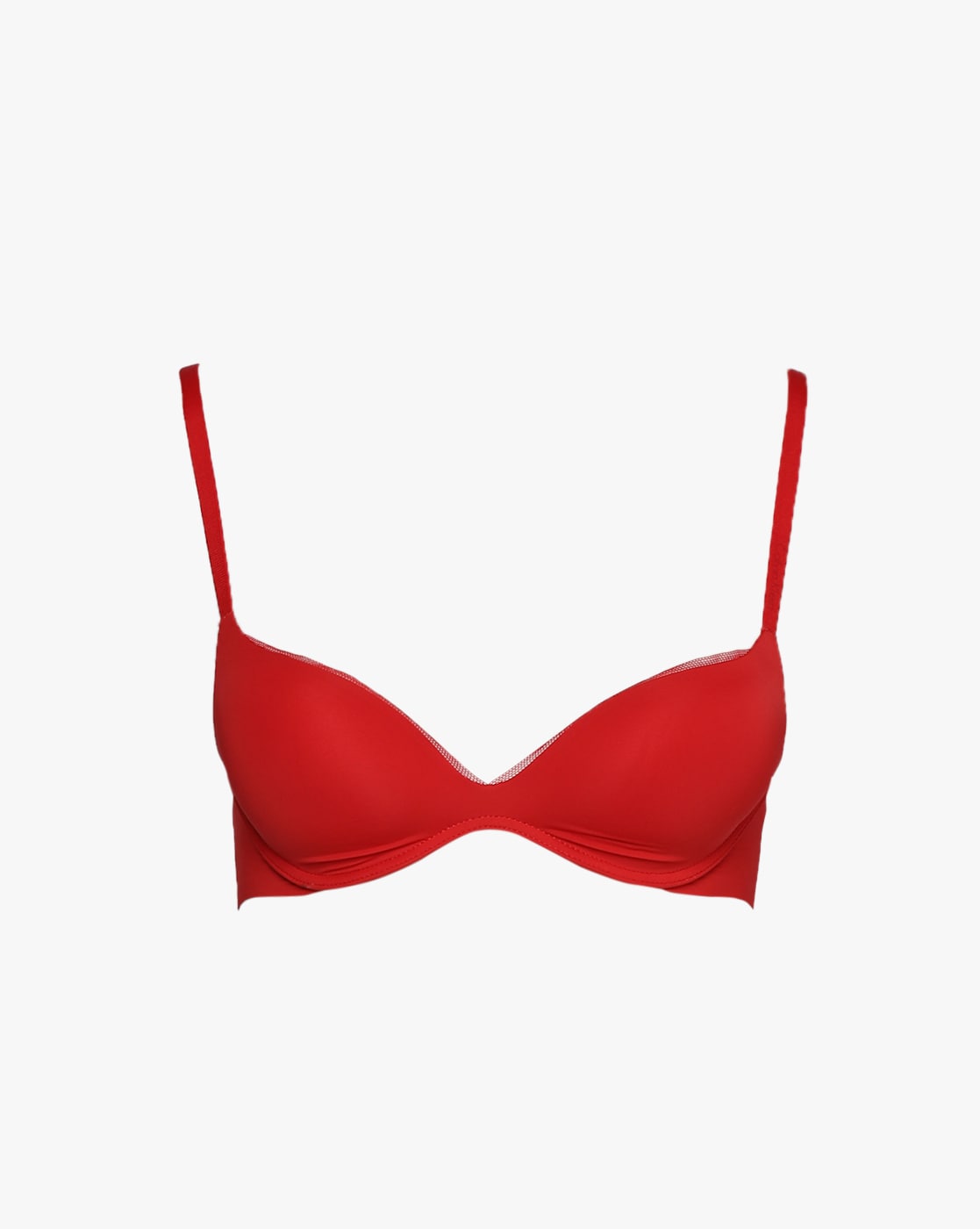 Bras Calvin Klein Gloss 9.25 Unlined Bralette Rustic Red