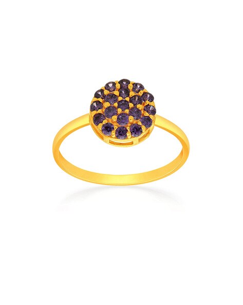 MALABAR GOLD & DIAMONDS RGSNGGM072_8 22kt Sapphire Yellow Gold ring Price  in India - Buy MALABAR GOLD & DIAMONDS RGSNGGM072_8 22kt Sapphire Yellow  Gold ring online at Flipkart.com