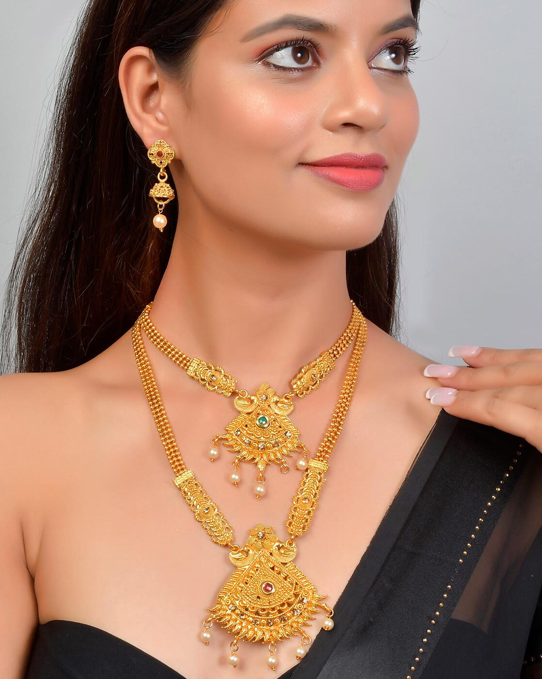 Buy Gold FashionJewellerySets for Women by Silvermerc Designs Online