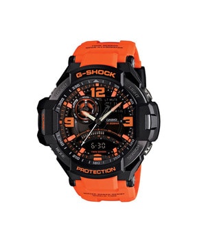 Casio g shock cheap orange and black