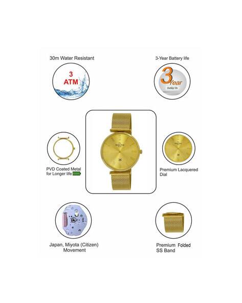 Buy Gold Watches for Men by Pa Maxima Online | Ajio.com