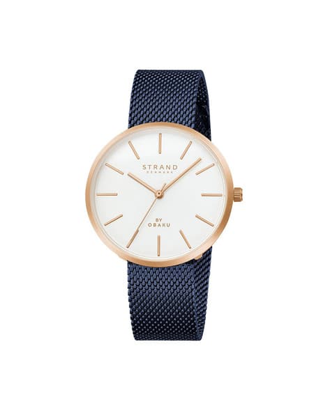 Buy Silver-Toned White Watches for Women by Strand By Obaku
