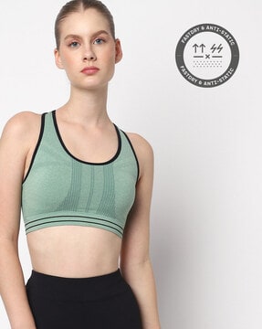 Seamless Textured Sports Bra