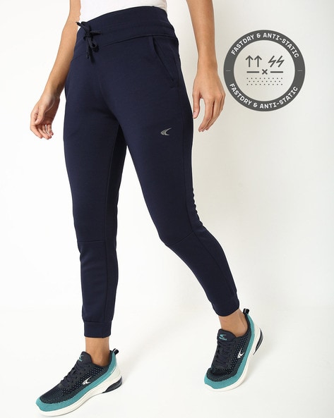 High-Rise Quick-Dry Joggers with Slip Pockets