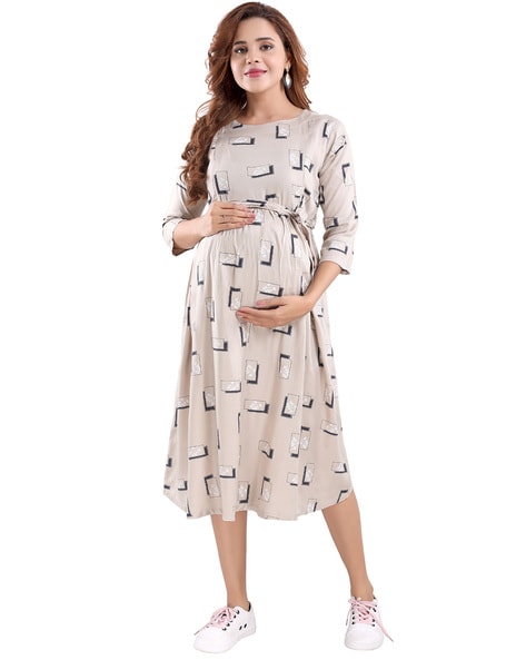 Buy Beige Dresses & Jumpsuits for Women by MAMMA'S MATERNITY Online
