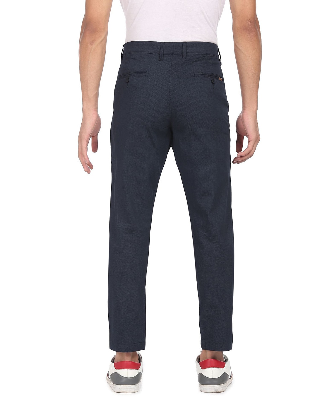 Buy Navy Blue Trousers  Pants for Men by US Polo Assn Online  Ajiocom