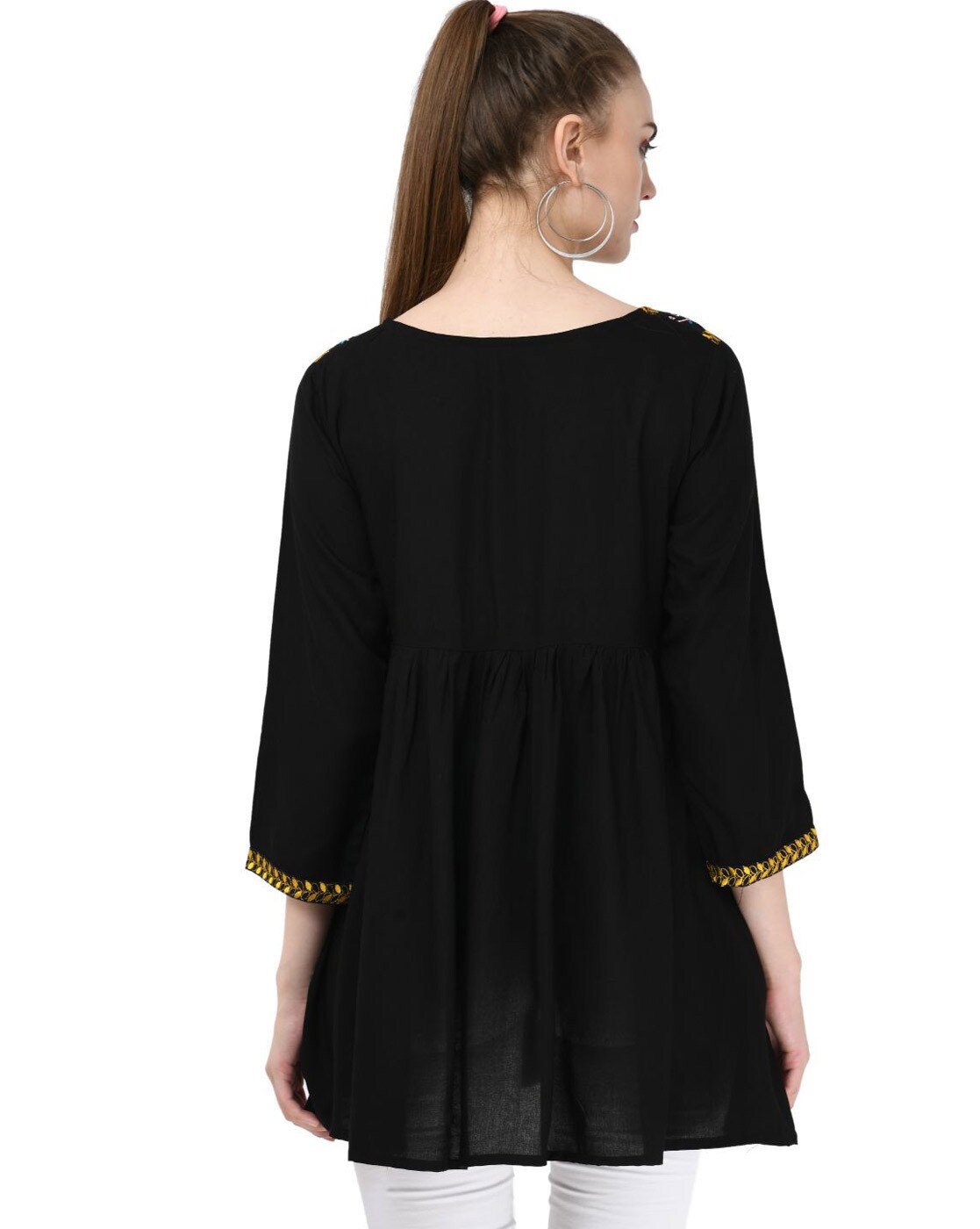 Buy Black Tops for Women by SAAKAA Online