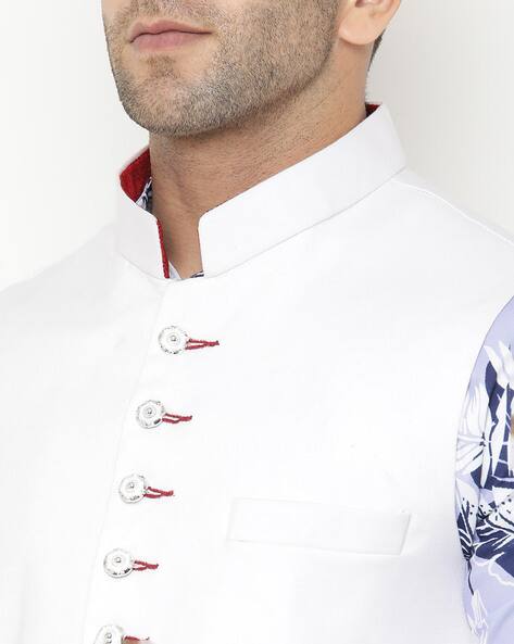 tropical print chef coat