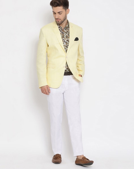 pale yellow suit mens