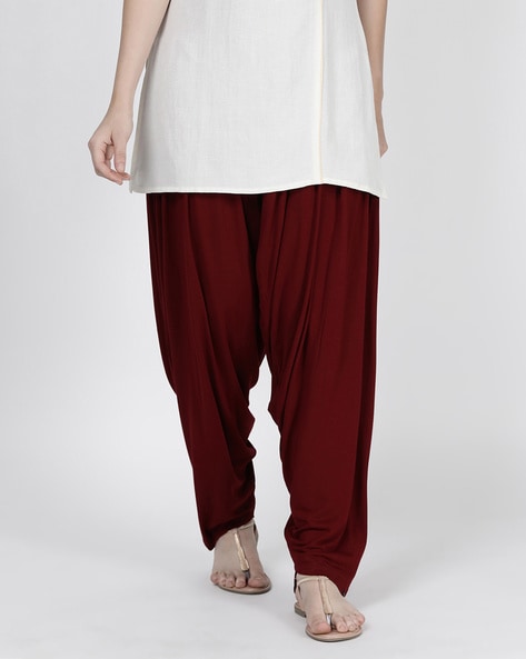 Solid Patiala Pants Price in India