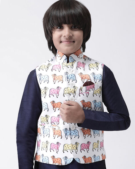 Animal on sale print waistcoat