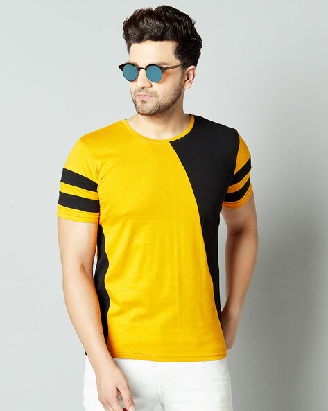 12 Yellow T-shirt Combination For Men - What To Wear With A Yellow