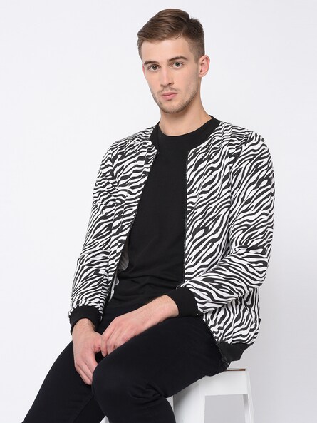 Party Animal Print Jackets: Mens Womens Festival Rave Fashion Bomber Dance  | eBay