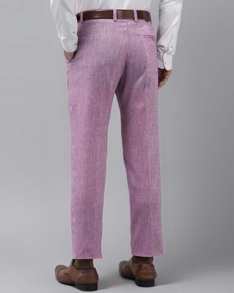 Purple Trousers For Men  Buy Purple Trousers For Men online in India