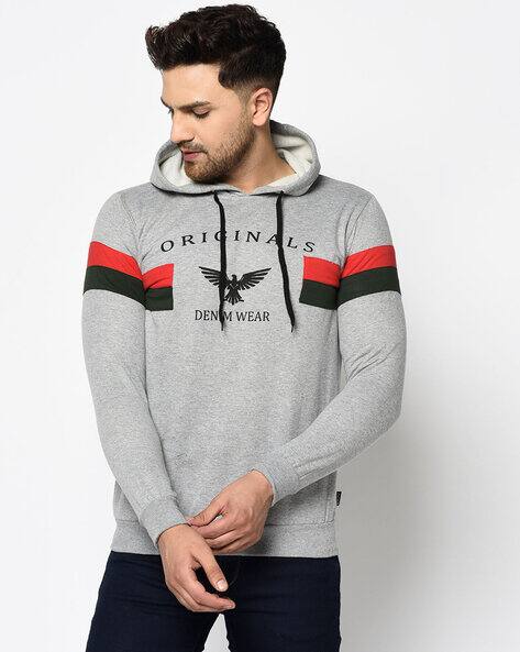Buy Grey Sweatshirt u0026 Hoodies for Men by RIGO Online | Ajio.com
