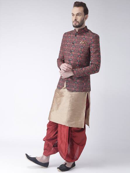 full blazer with kurta