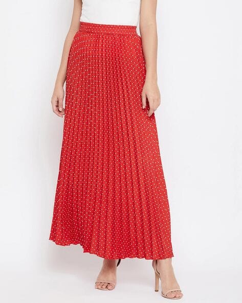 Buy Red Skirts for Women by U F Online