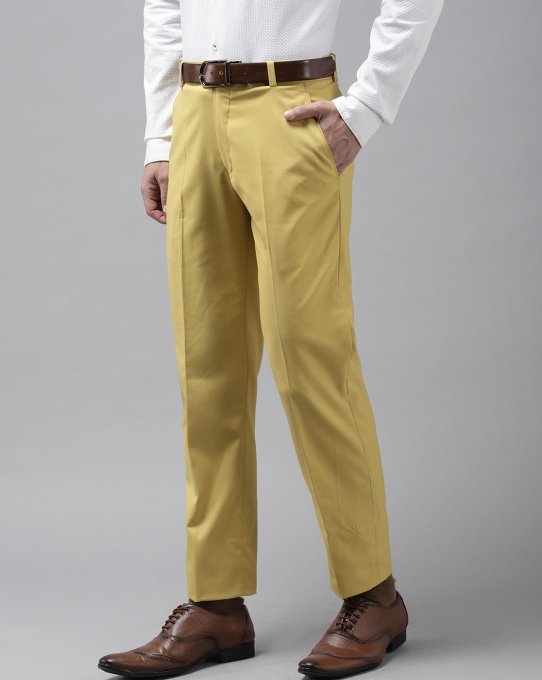 Buy Yellow Trousers for Women Online