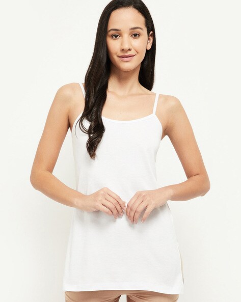 Sofisticado girar Artificial Buy White Camisoles & Slips for Women by MAX Online | Ajio.com