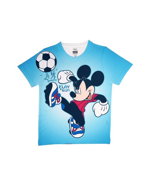 Buy Blue Tshirts for Boys by MICKEY MOUSE FAMILY Online Buy Blue Tshirts for Boys by MICKEY MOUSE FAMILY Online