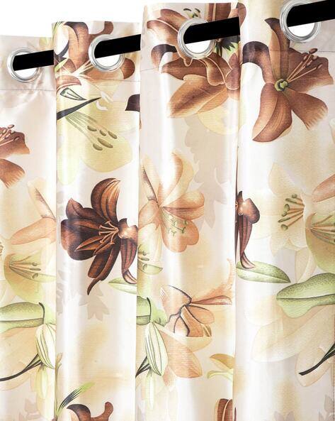 Brown Curtains Accessories For Home Kitchen By Sizzler Ajio Com Brown Curtains Accessories For, Pier One Curtains Birds