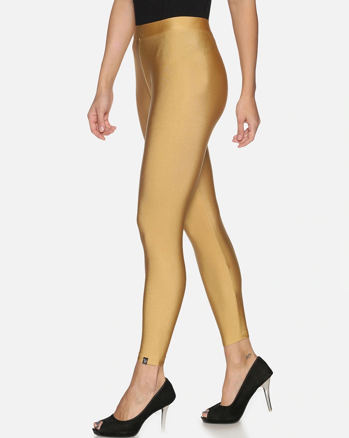 ALL Color Lycra Golden Color Leggings, Size: All at Rs 150 in Tiruppur