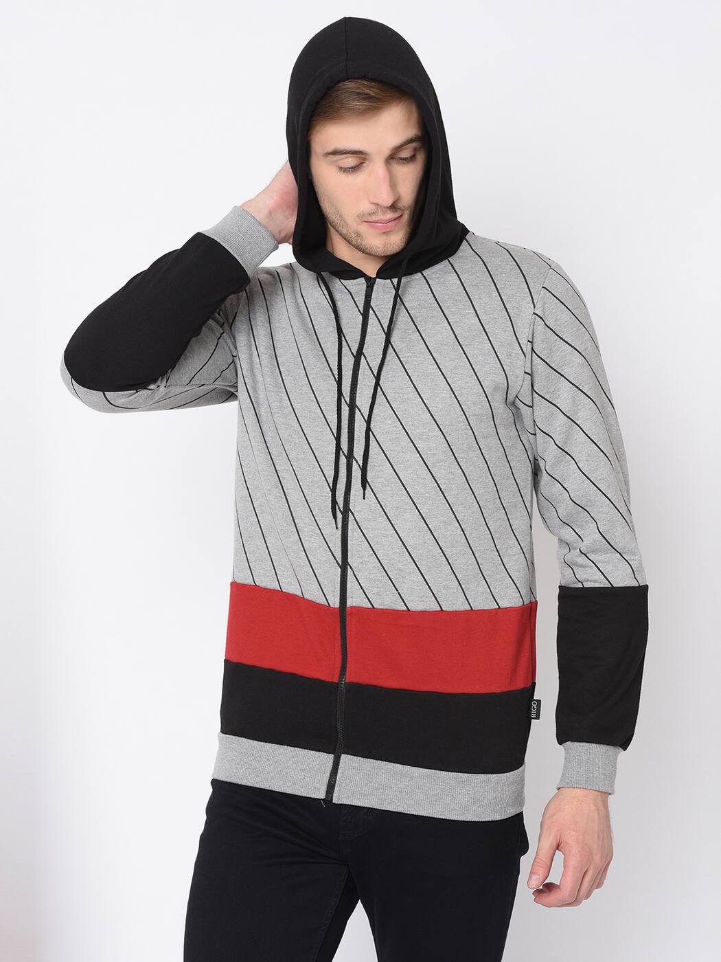 Buy Multi Sweatshirt u0026 Hoodies for Men by RIGO Online | Ajio.com