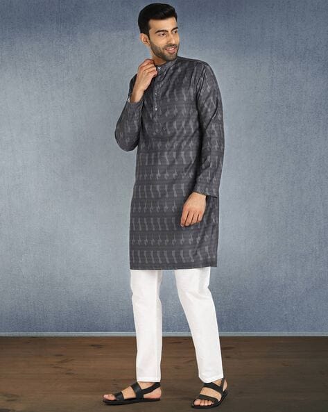 Buy online Royalblue Polyester Blend Kurta Pyjama Set from Clothing for Men  by Hangup for ₹899 at 70% off | 2024 Limeroad.com