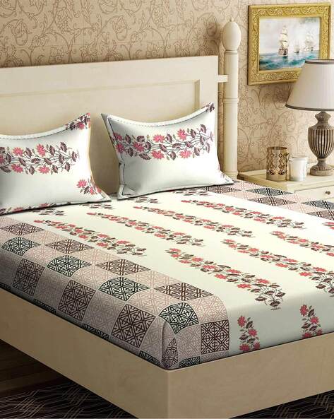 104 TC King DoubleSize BedSheet