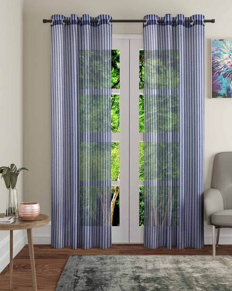 Buy Blue Curtains & Accessories for Home & Kitchen by Home Sizzler Online