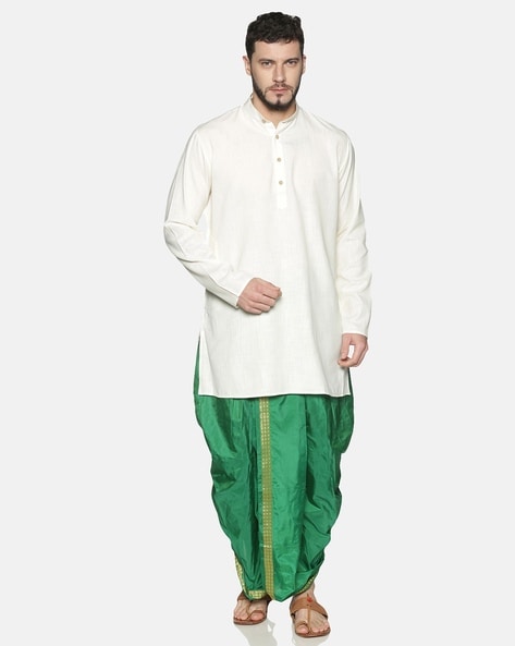 polyester dhoti online