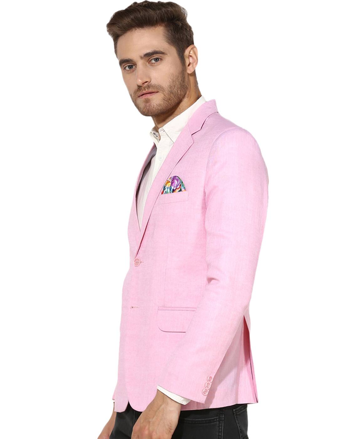 light pink colour blazer