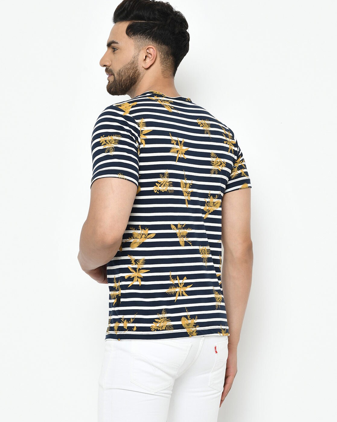 Buy Navy blue Tshirts for Men by RIGO Online