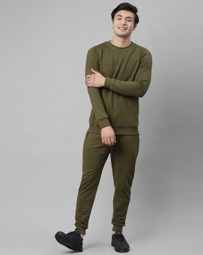 olive mens tracksuit