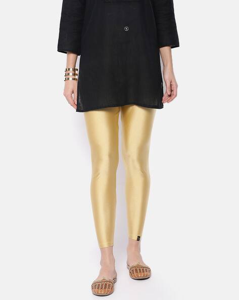 Gold Leggings for Women by Twin Birds 